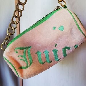 Juicy Couture Terry Cloth Bag and Change Purse Set